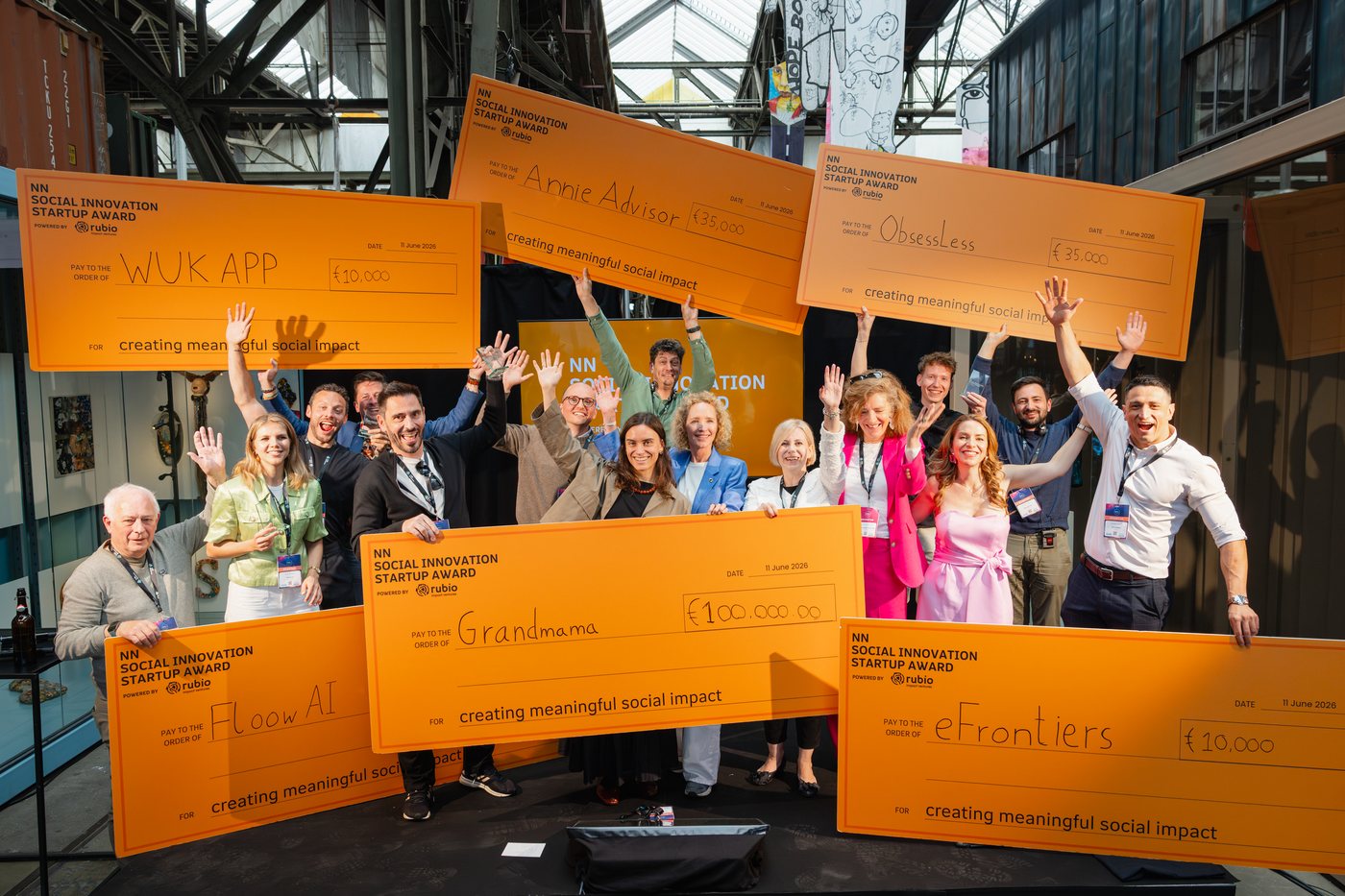 Floow.ai wins €10,000 and reaches the European final of the NN Social Innovation Award